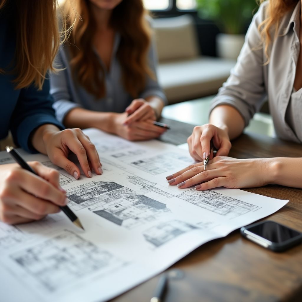 Proces projektowania wnętrz premium